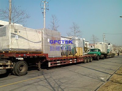  安徽合肥客戶600m3/h 99.999%高純度氮氣機組已交付給客戶